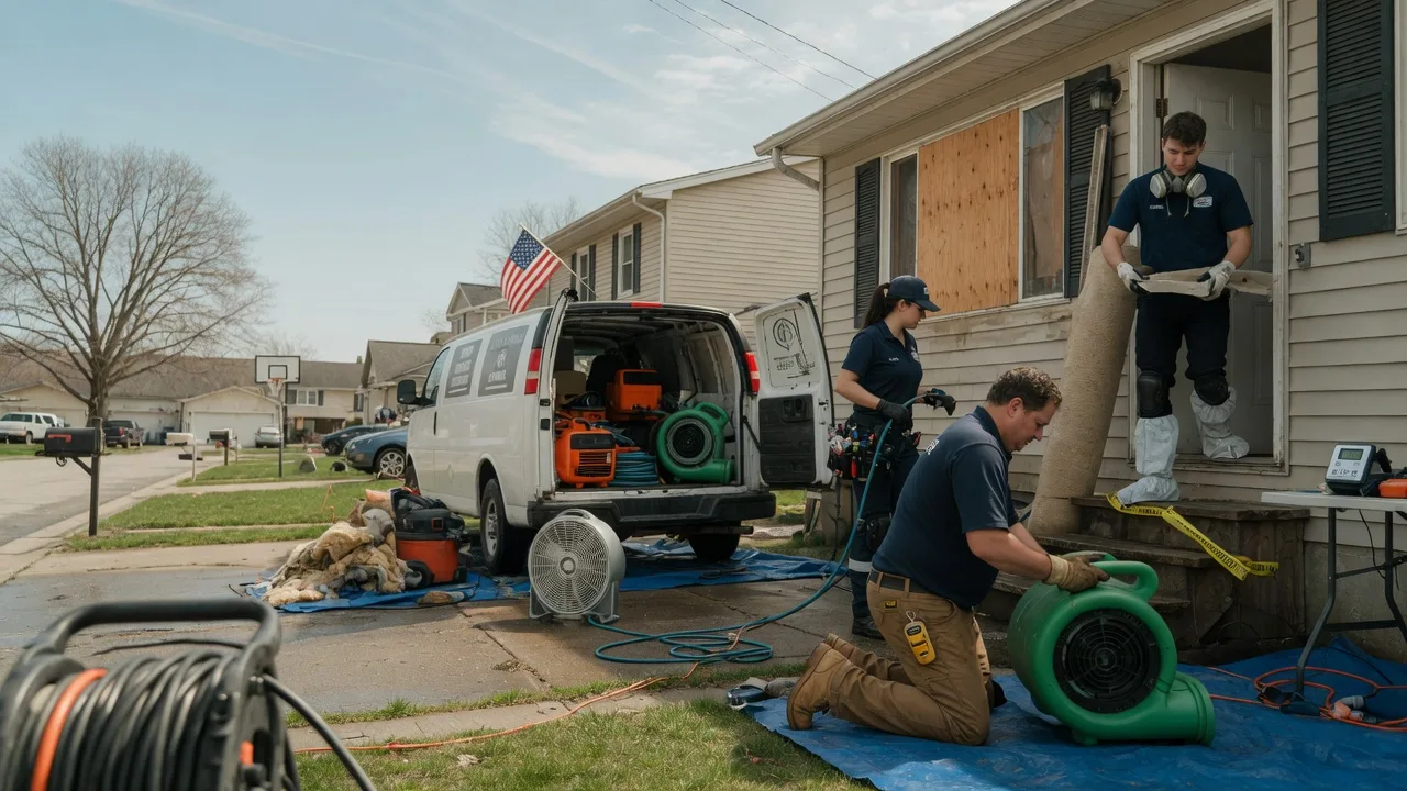 Water Damage Restoration in Oldhams, VA near me